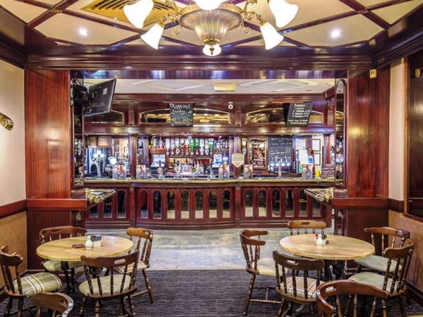 An image labelled Lounge or bar