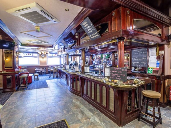 An image labelled Lounge or bar