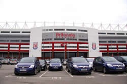Brittania Stadium Stoke on Trent