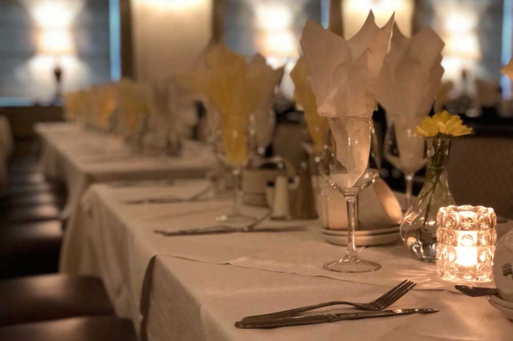 An image labelled Dining area