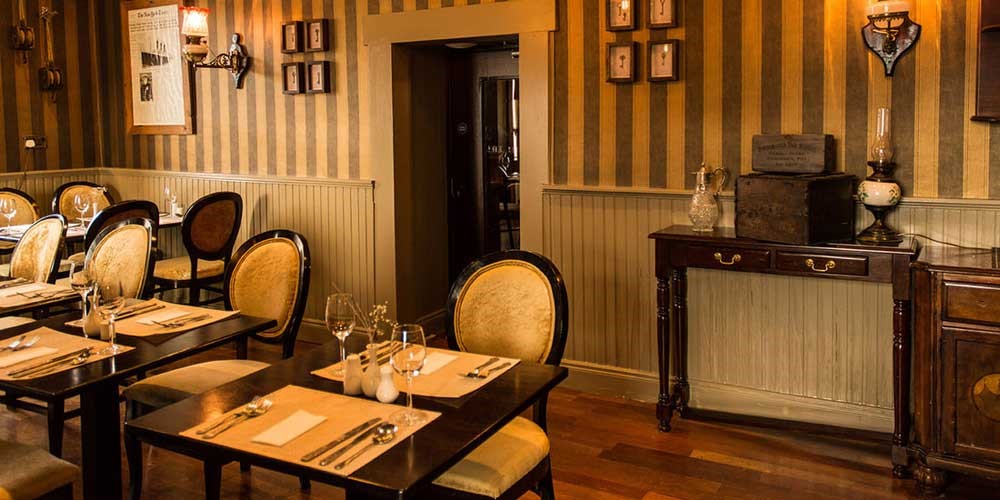 An image labelled Dining area