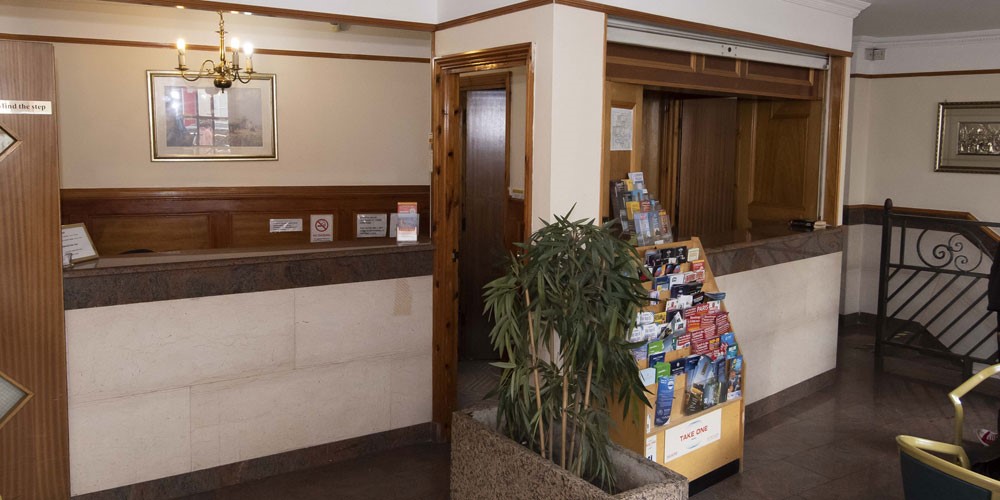 An image labelled Lobby or reception