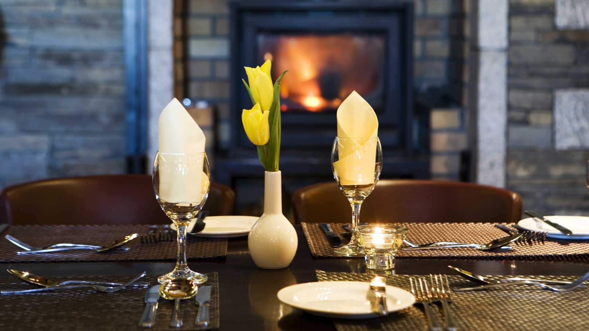 An image labelled Dining area