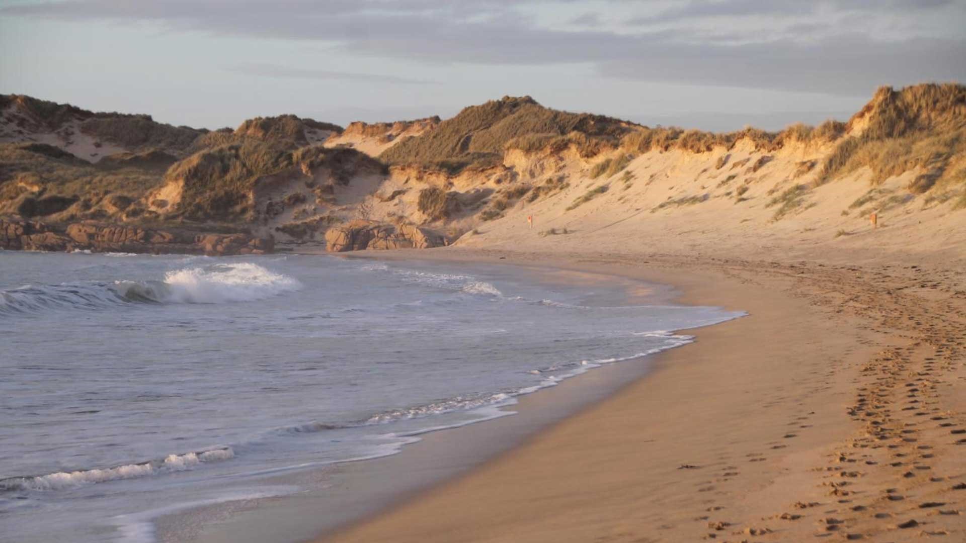 An image labelled Beach