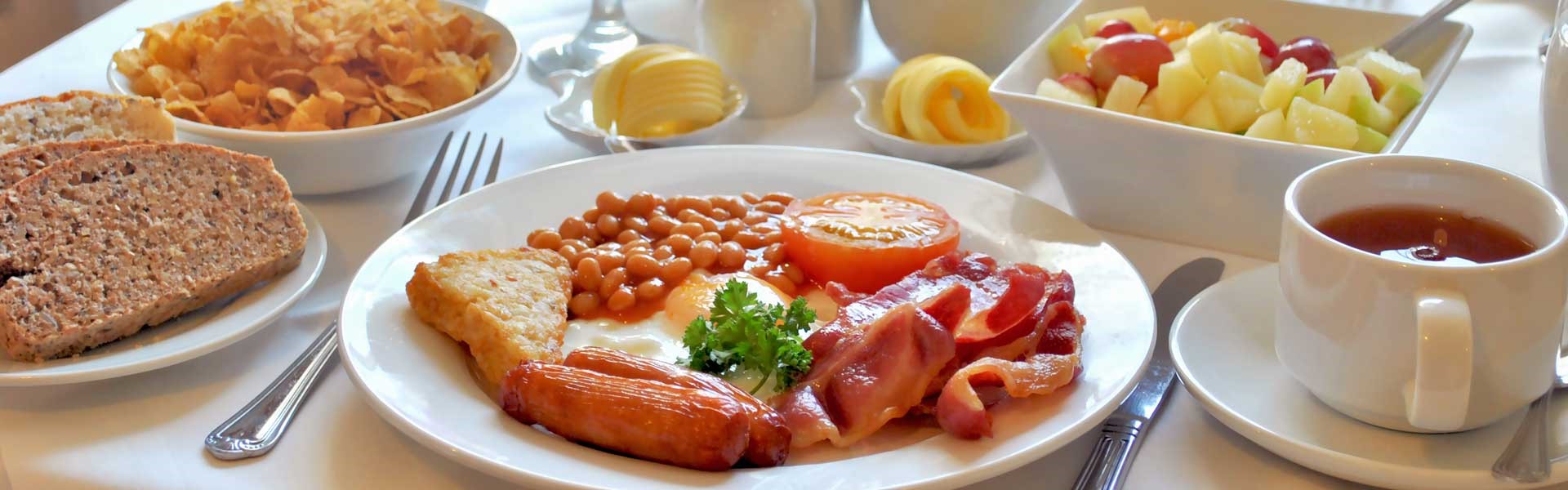 An image labelled Breakfast
