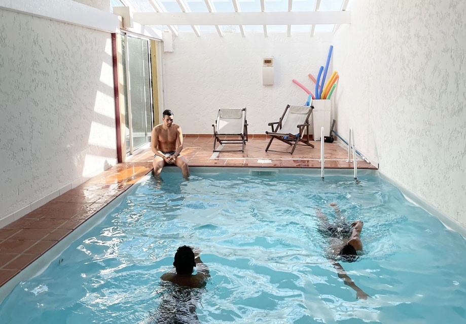 An image labelled Piscine