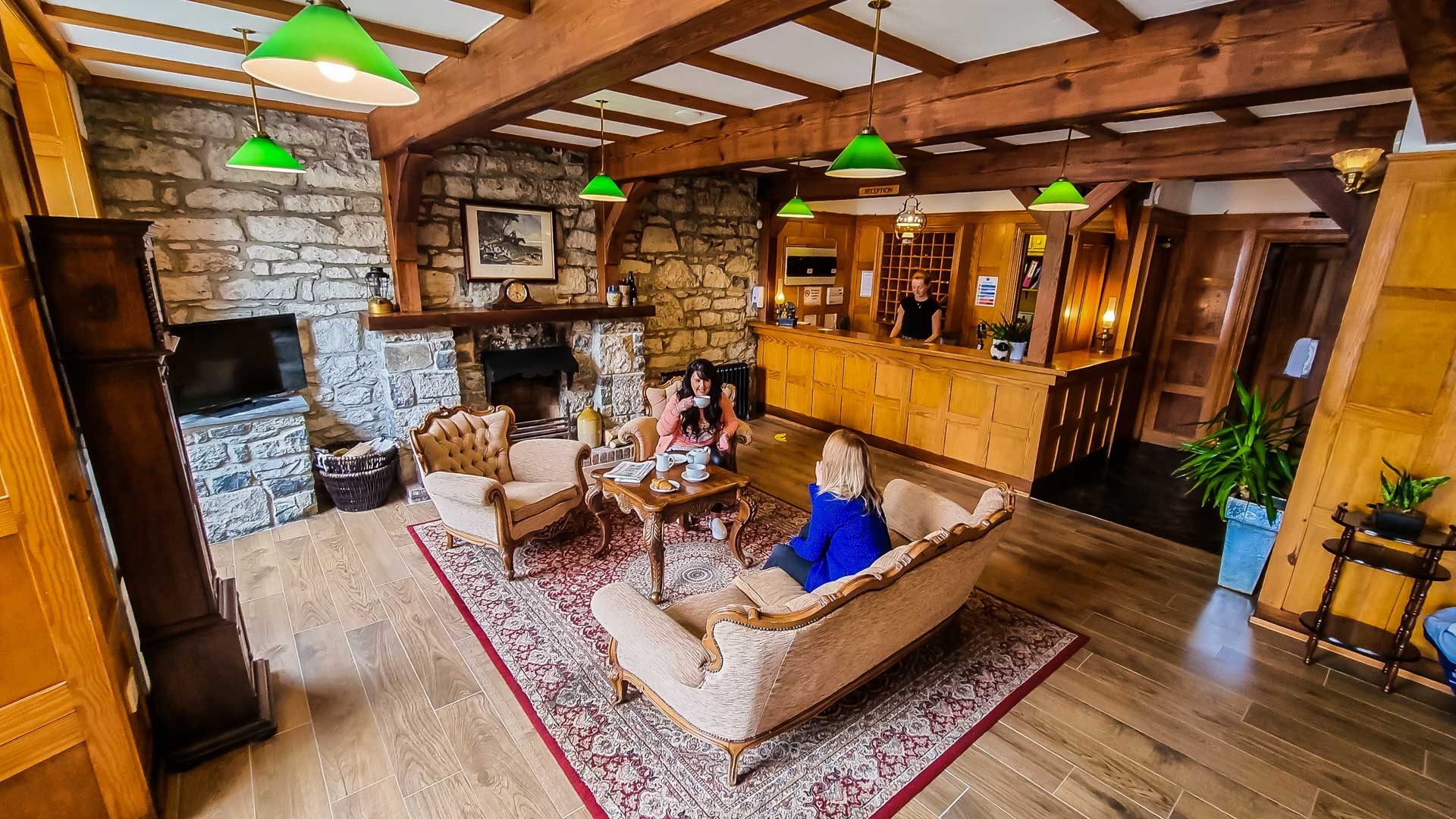 An image labelled Lobby or reception
