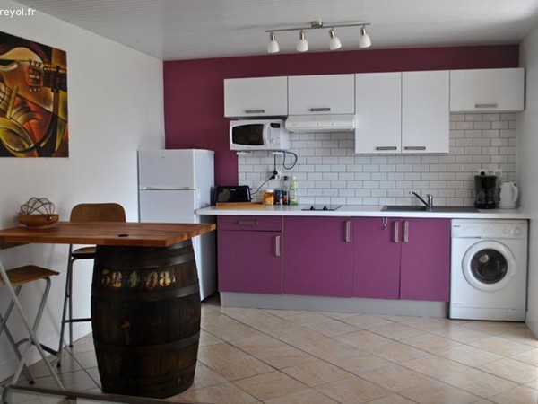 An image labelled Cusine ou Kitchenette