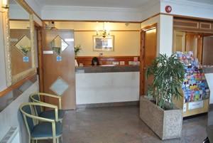 An image labelled Lobby or reception