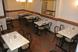 An image labelled Dining area