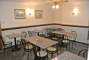 An image labelled Dining area