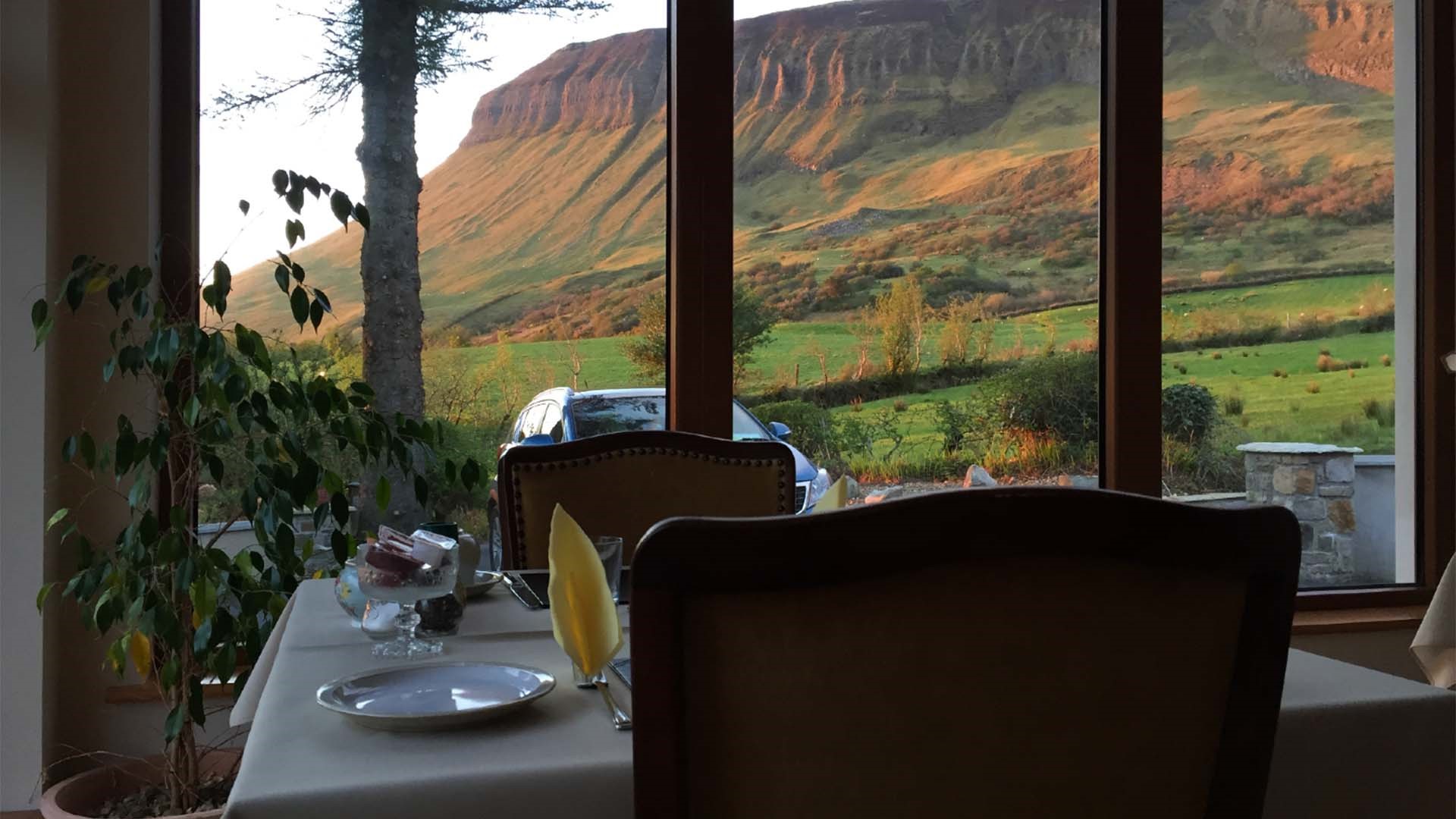 An image labelled Dining area