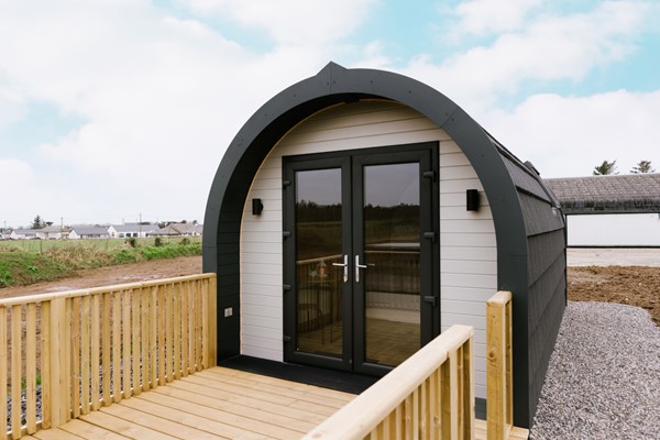 An image labelled 2 Person Glamping Pod