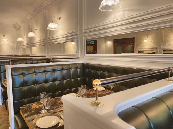 An image labelled Dining area