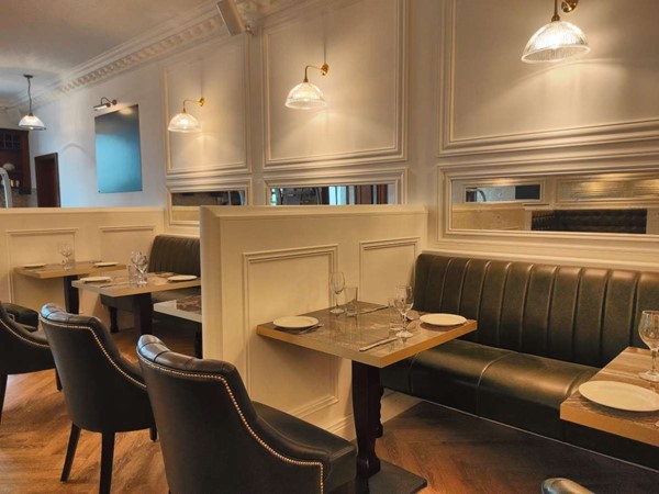 An image labelled Dining area