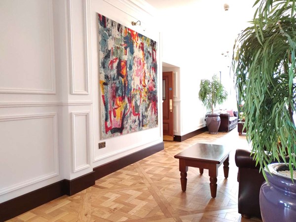 An image labelled Lobby or reception