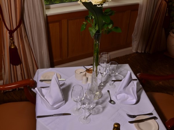 An image labelled Dining area