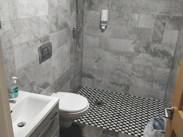 An image labelled Shower