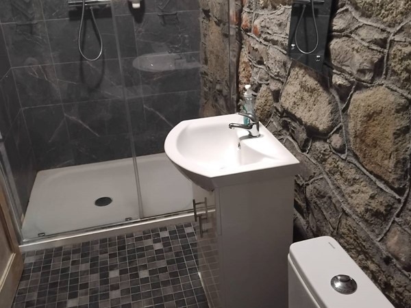 An image labelled Shower