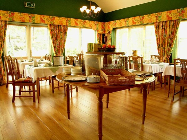 An image labelled Dining area