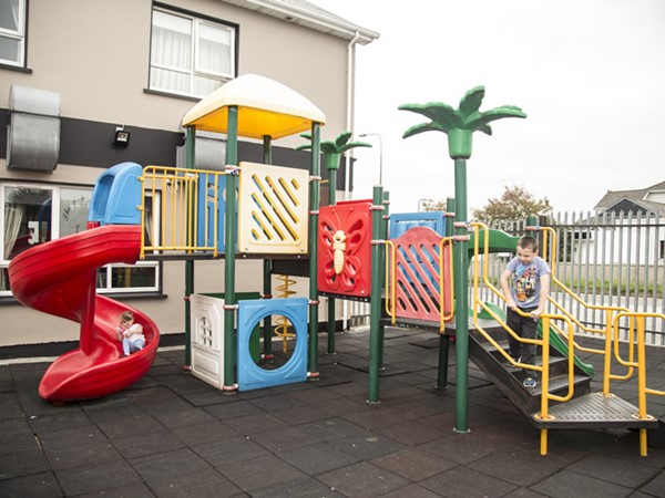 An image labelled Children play ground