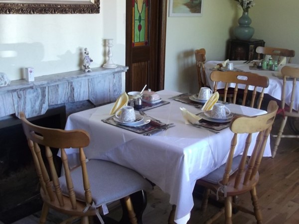 An image labelled Dining area