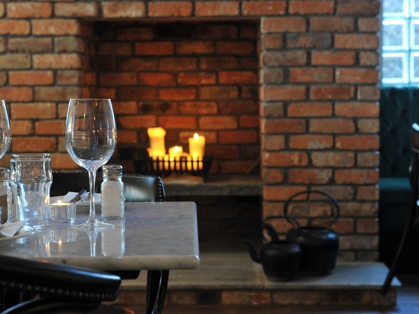 An image labelled Dining area