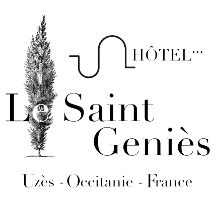 An image labelled Hôtel Le Saint Geniès Logo