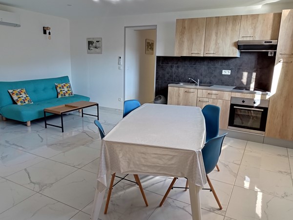 An image labelled Cusine ou Kitchenette
