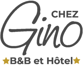 An image labelled Chez Gino SITE OFFICIEL  Logo