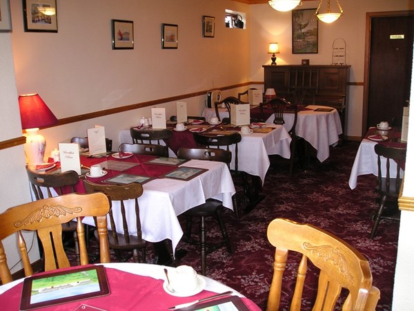 An image labelled Dining area