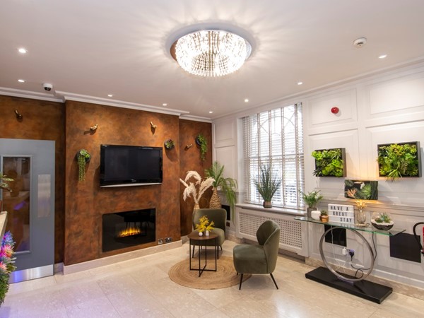 An image labelled Lobby or reception