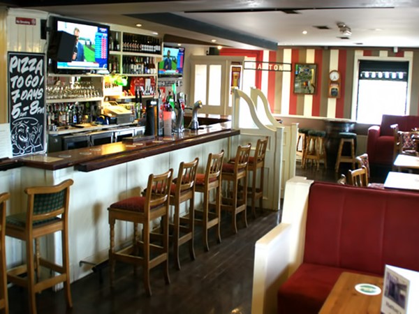 An image labelled Lounge or bar