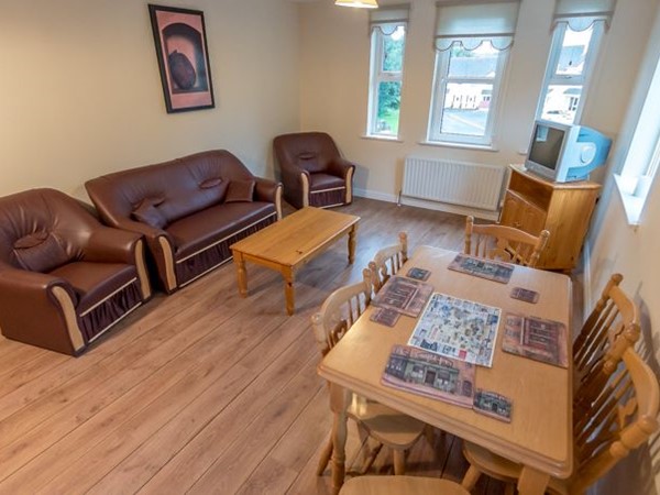 An image labelled Living room