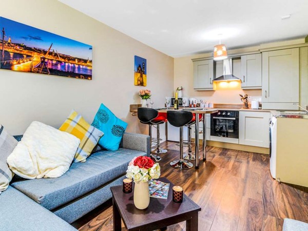 An image labelled Living room
