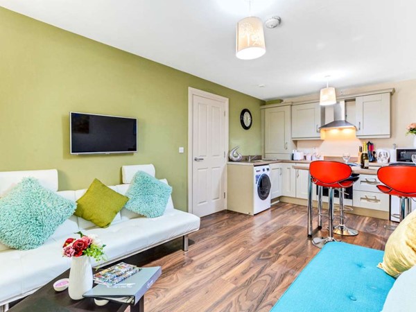 An image labelled Living room