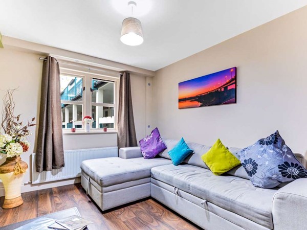 An image labelled Living room