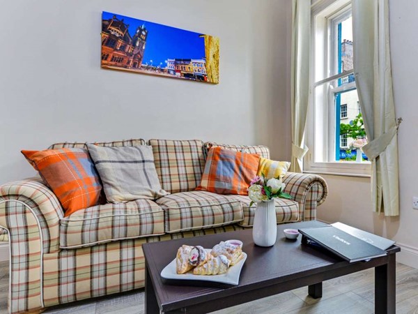 An image labelled Living room
