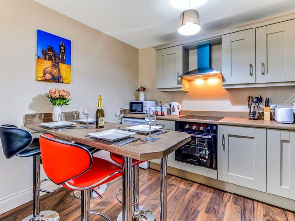 An image labelled Dining area