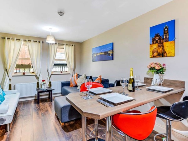 An image labelled Dining area