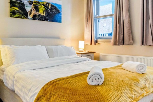 An image labelled Deluxe Double Room