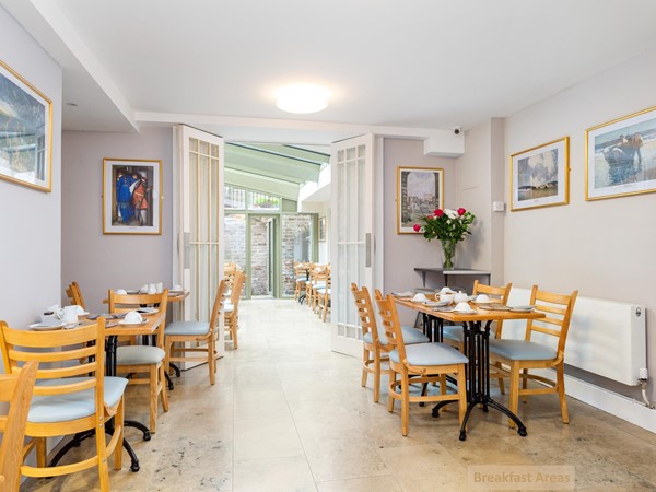 An image labelled Dining area