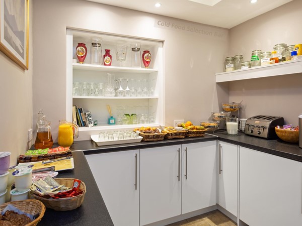 An image labelled Dining area