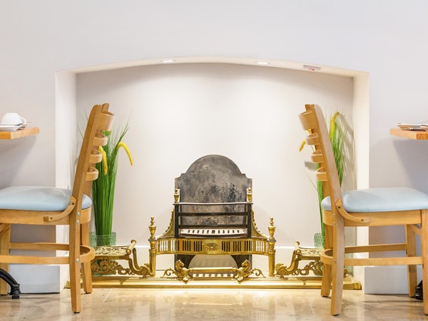 An image labelled Dining area