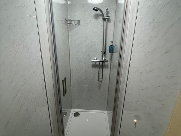 An image labelled Shower