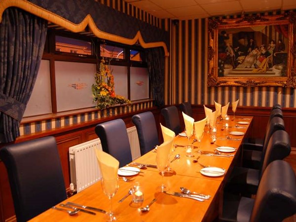 An image labelled Dining area