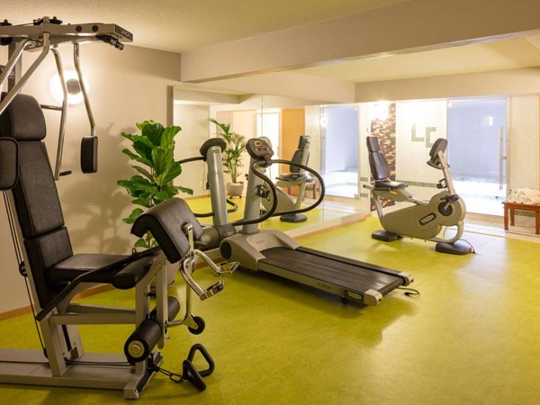 An image labelled Salle de sport / gym