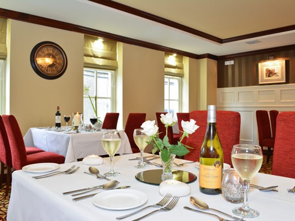 An image labelled Dining area