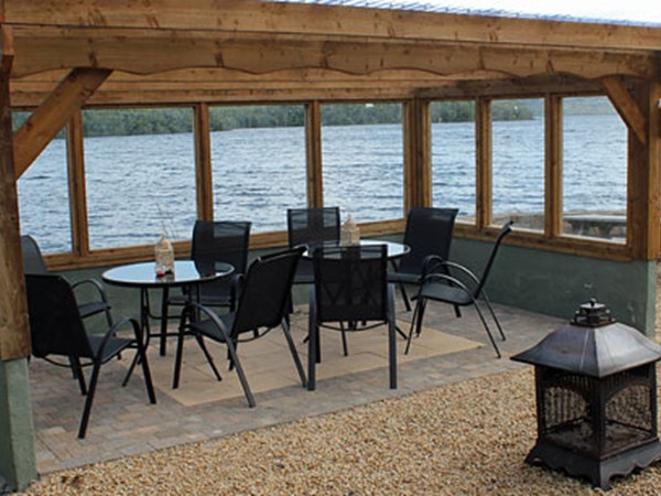 An image labelled Dining area