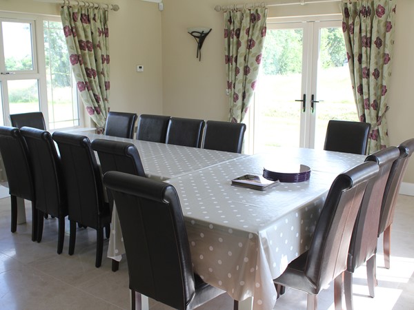 An image labelled Dining area